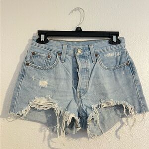 Levi 501 jean shorts